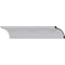 Ekena Millwork 5 3/4"H x 4 3/4"P x 7 1/2"F x 94 1/2"L Federal Crown Moulding MLD05X04X07FE - alternate 1